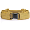 Quick Releasing Magnetic Buckle Golf Outdoor Nylon Elastic Fabric Stretch Waist Belt Tactical Belt for Men