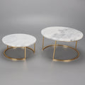 Contemporary Style Round Marble Cake Display Stand Cake Surprise Stand for Dessert