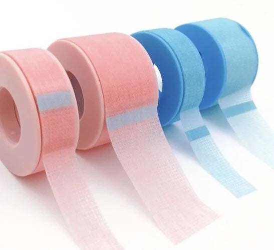 OEM Logo 3M Comfortable Breathable Micro Foam Silicone Gel Glue Tape Sensitive Skin Under Eye Lash Eyelash Extension & Tools