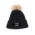 OEM Custom 100% Acrylic Knitted Hat Unisex Cuffed Beanie Embroidered Winter Hats With Embroidery Logo