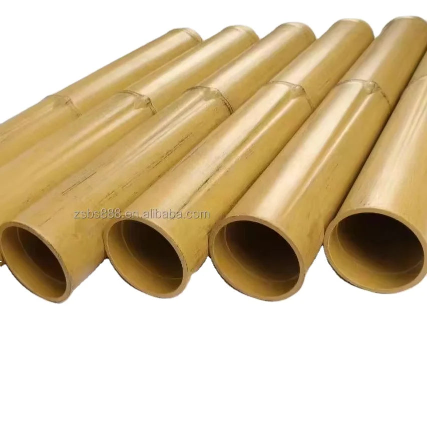 Synthetic Bamboo Pole Stick in HDPE Material for Outdoor Furniture General Use in Garden Sets Villas Exteriors