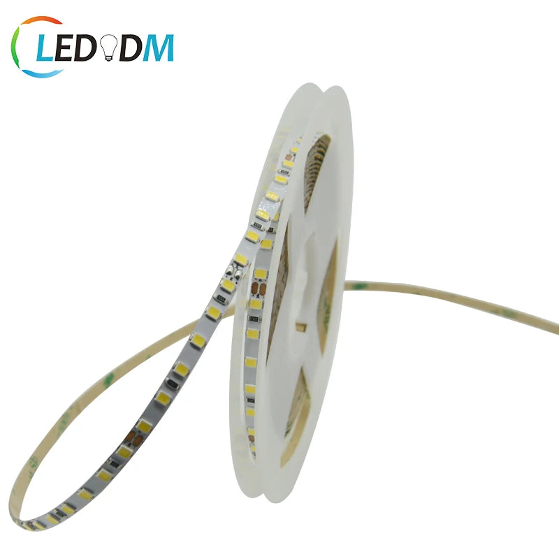 Factory Wholesale 4mm 6mm 8mm 10mm 12mm  Dc12v 24v 600leds SMD2835 Led Strip Light