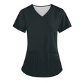 European Style Unisex Short-Sleeved Doctors V Neck Top Style Pants Nursing Sets Hospital Uniform
