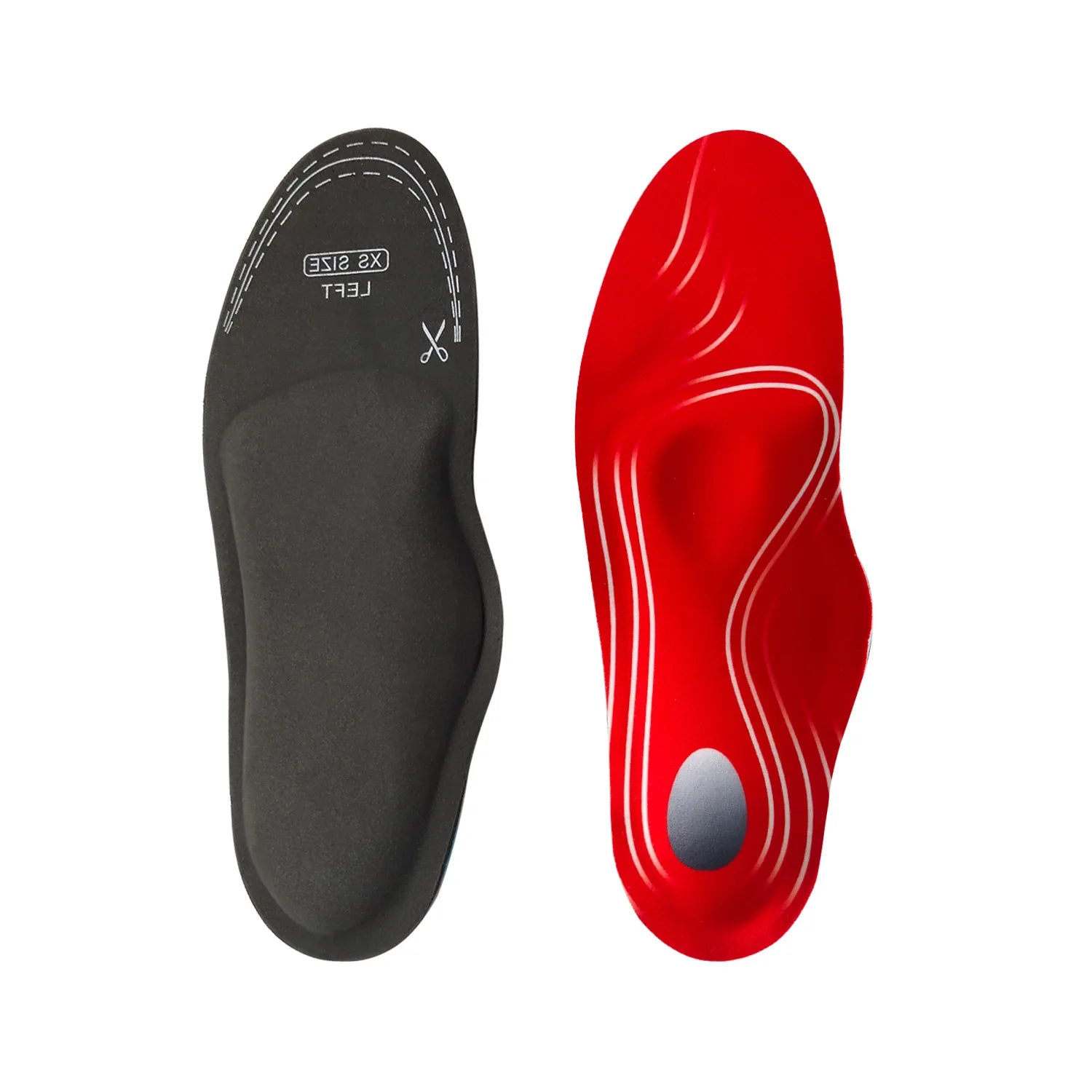Arch Correction Flatfor Foot Inner Character Arch Support Sports Insole Shock Absorption EVA TPU Orthotic Insoles