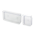Wall Mount Bedside Remote Control Holder Clear Acrylic Cell Phone Stand Media Storage Organizer Box on Sales