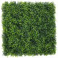 D-GW001 Artificial Boxwood Panels Faux Hedge Panel Artificial Plastic Grass Wall  for Indoor Outdoor Greenery Backdrop Decor