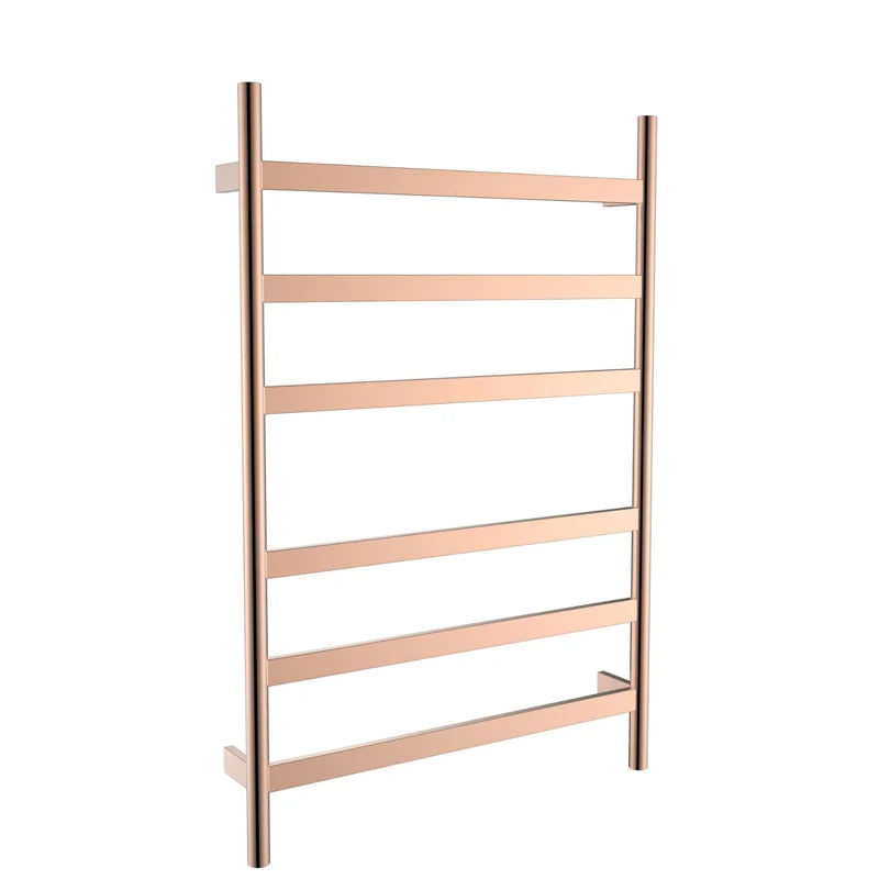 6 Bars Electric Towel Warmer for Bathroom Wall Mounted Towel Heater Rack