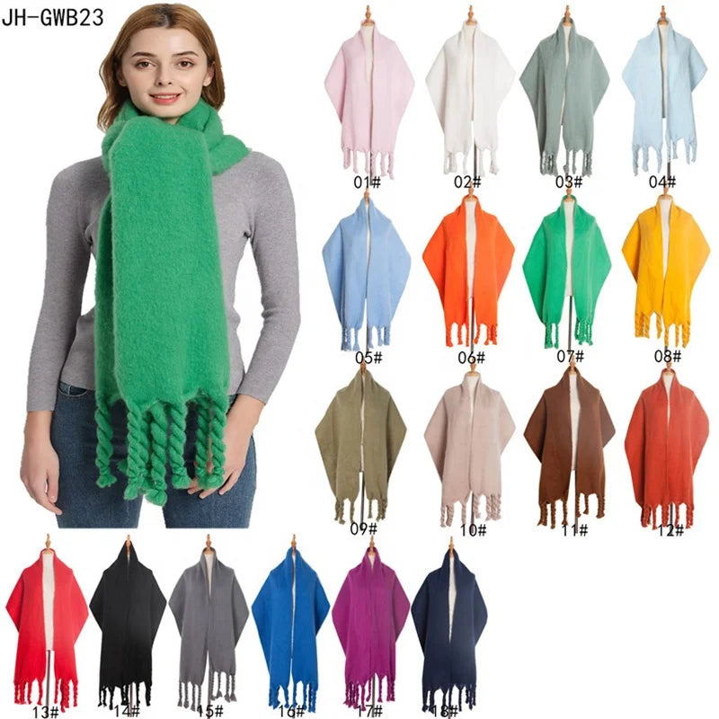 Landfond Accessory Pashmina Shawl Wraps for Women Scarf for Wedding Large Winter Scarves Soft Shawls and Wraps Adult Classic