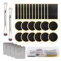 IRONDONKEY Glue-Free Bicycle Tire Repair Kit with Pry Tool & Rod 5g 25mm Diameter