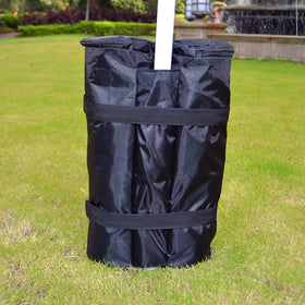 FEAMONT Durable PVC Coated 420D Oxford Sunshade Tent Base Holder Canopy Gazebo Weight Sand Bag for Trade Show Tents
