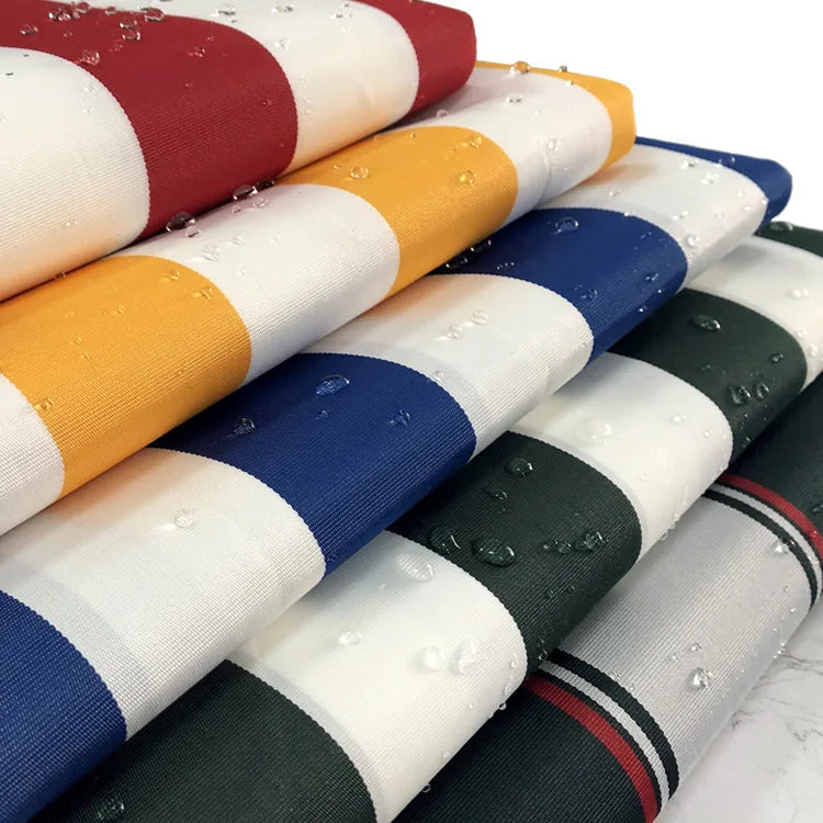 600D Yarn-Dyed Color Stripes Waterproof Oxford Fabric Outdoor Canopy Tent Umbrella Storage Beach Chair Fabric