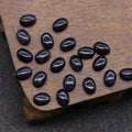 Amazing! natural faceted gemstone cabochon gemstone fashion egg shaped charms jewelry DIY new crystals