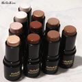 Factory Price 10-Color Contour Highlighter Stick Container Waterproof 3D Mineral Powder Makeup High Contour Shadow Face Makeup
