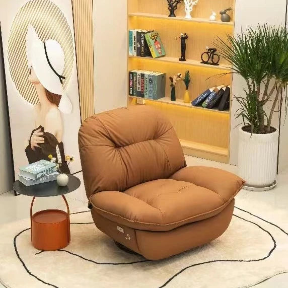 Electric Recliner Sofa Furniture Massage Single Relax Fabric Leisure Chairs for Living Room