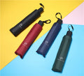 Custom Logo Printed Foldable Umbrellas for Adults Classic Craftsman Design 3-Fold Summer Rain Gear