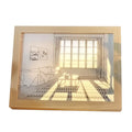 Hot-Selling Korean Handmade Animal Flower Photo Frame LED Lighting Eco-Friendly MDF Material Durable Fast Delivery Home Decor