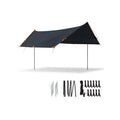 WOQI Lightweight Car Awning Sunshade Portable Multifunctional Waterproof Hammock Tarp