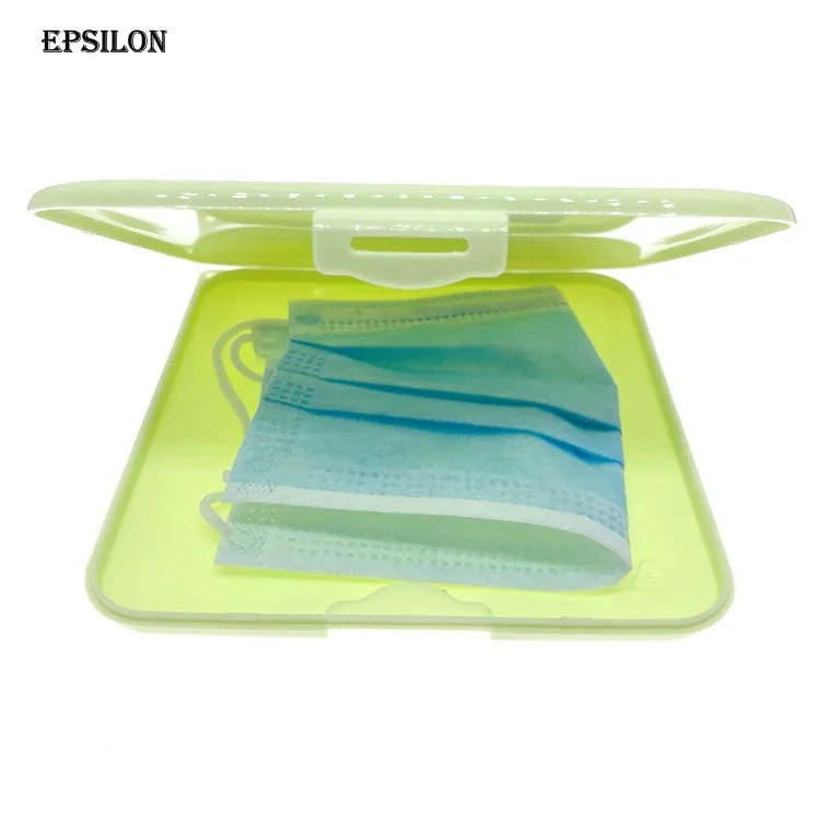 Epsilon Face Mask holder cute fashion packaging portable mask storage box bundle ayer face cover case facemask keeper maskeeper