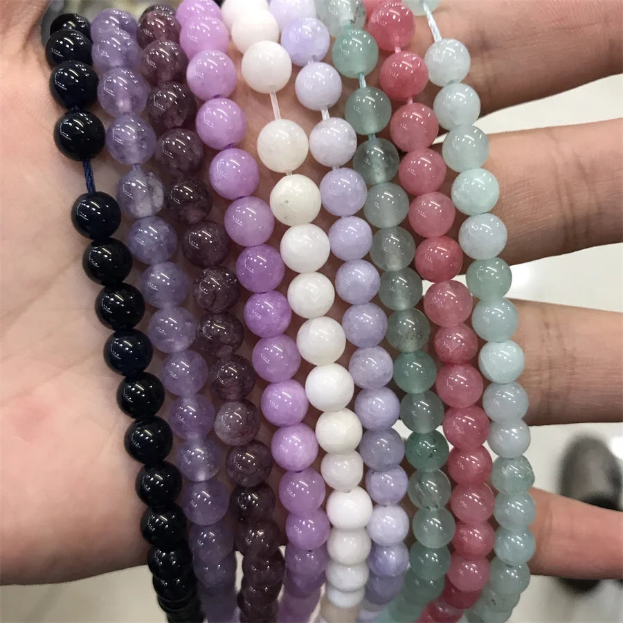 Wholesale Round Chrysoprase Beads 8mm Round Gemstone Beads for Diy