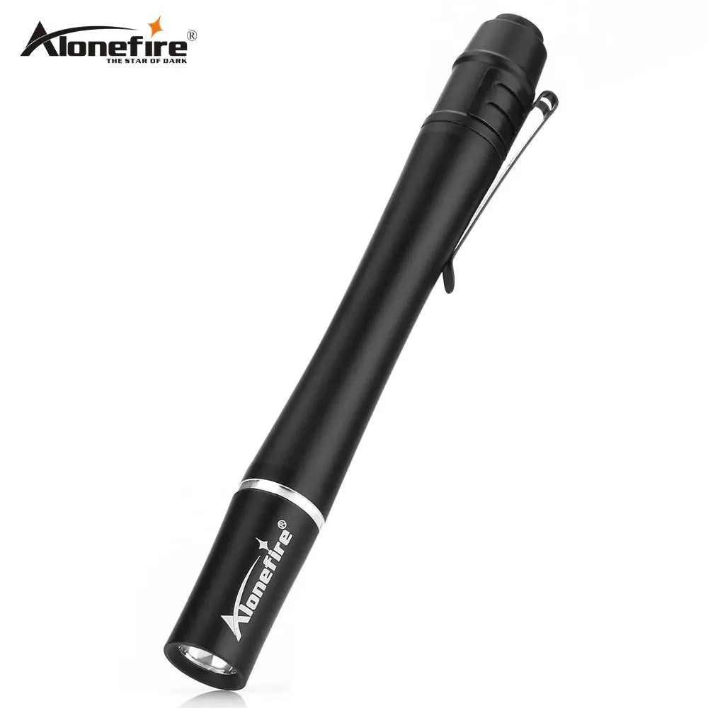 AloneFire P57 3W Led Cool Medical Portable Pen Flashlight Penlight Portable Child Lamp Pocket Night Lighting Torch AAA Battery