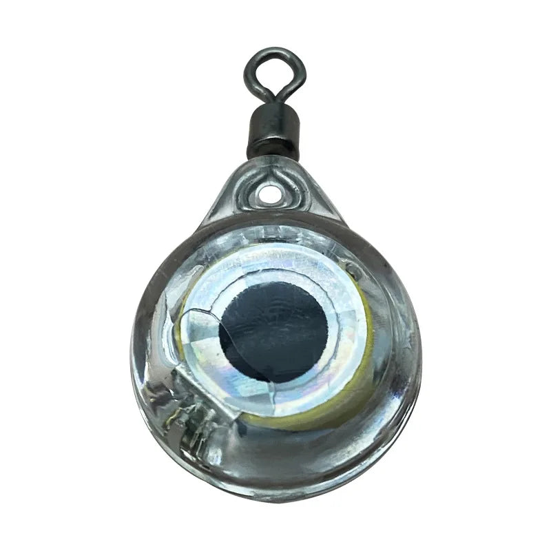 Fishing Mini LED Underwater Night Light Lure with ABS Material for River Use Single Swivel