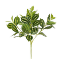32cm Independent-Design Artificial Green Leaves Bunch for Home and Office Decor