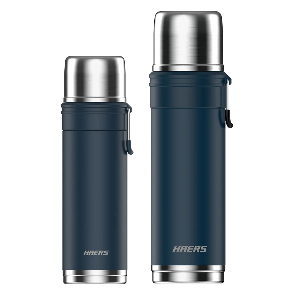 Wholesale Custom logo Outdoor Camping Sports Drinking Double Walled Water Bottle Flask for School