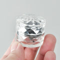 2023 Popular Small Portable Gold Silver Skincare Cosmetic Packaging 5g 5ml Empty Cosmetic Cream Plastic Jar