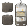 Hanging Toiletry Bag  Durable 300D Cationic Polyester Travel Organizer with Hook