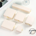 Multi Sizes Luxury Beige Corrugated Paper Gift Drawer Box for Necklace Bracelet Earring Ring Storage Packaging Jewelry Boxes