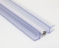 PVC Shower Screen Waterproof Door Bottom Sealing Strips for Glass Door 6mm-12mm  Sealing Strips 6mm