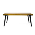 Solid Wood Modern Outdoor Dining Table Garden & Courtyard Use