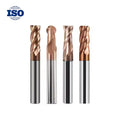 ISO Certificate 4MM HRC 55 4 Flute square Standard End Mill for Metal Working End Mills Cnc Tools Router Bits