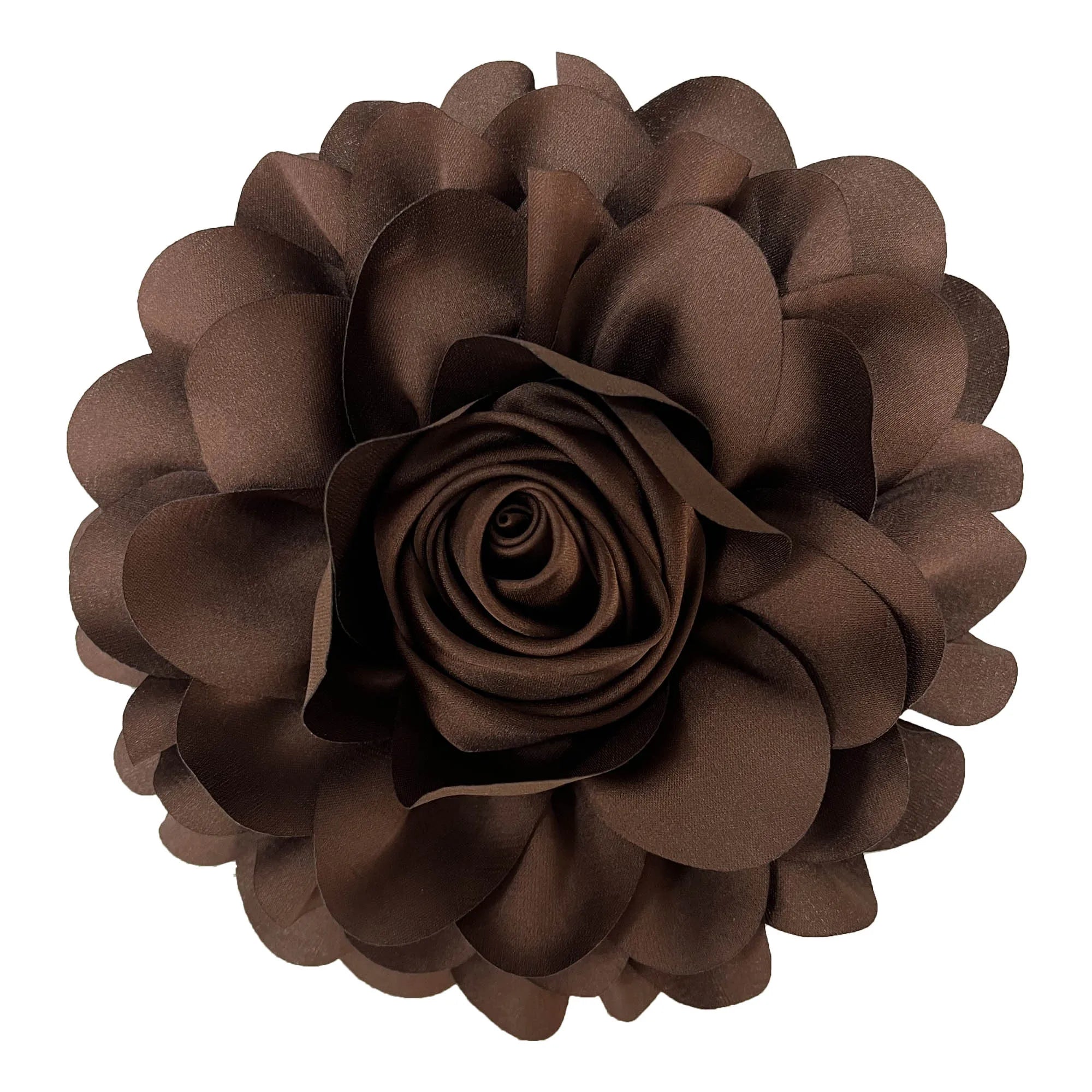 Wholesale Custom Silk Flowers Wedding Hair Clips Includes Flower Hair Pin and Hair Clip for Women