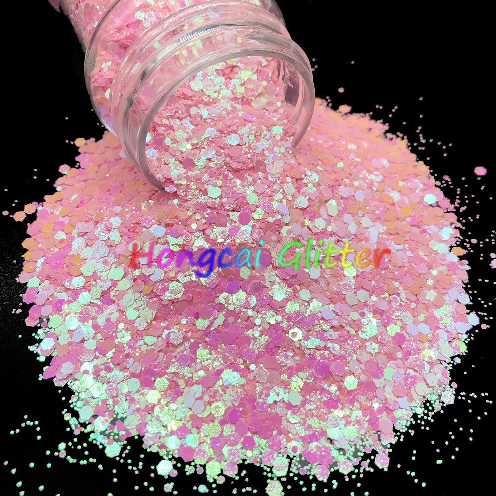 Color Shift Hot Selling Chunky Mix Glitter pink Glitters for Nails Resin Crafts Christmas Decorations