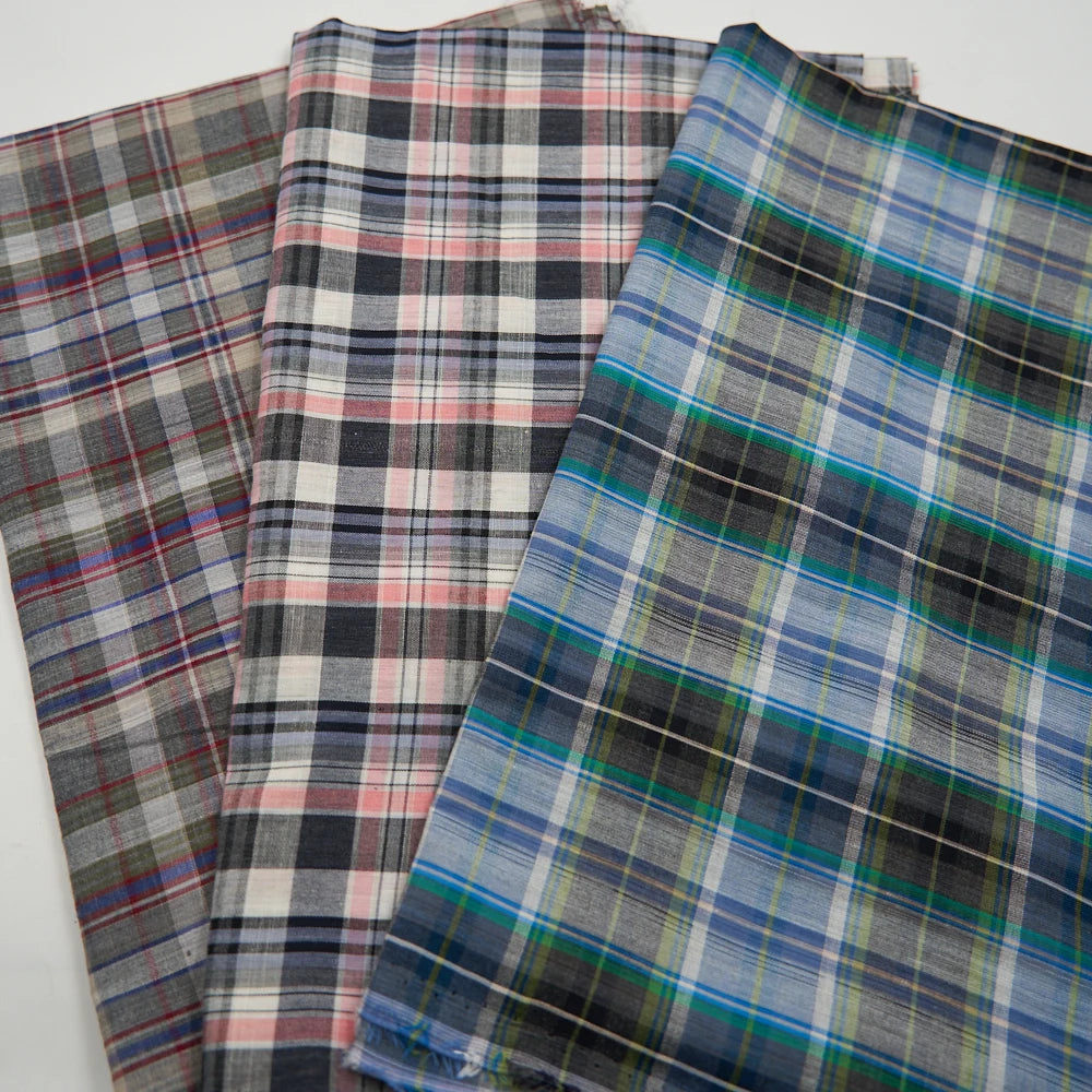 Cheap Price Yarn Dyed Shirt Fabric for Shirts Woven Technics for Boys and Girls Use as Lining