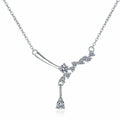 Wholesale Original Wedding Jewelry 925 Sterling Silver PT950 Moissanite Diamond Necklace for Women Birthday Women Lady Gift