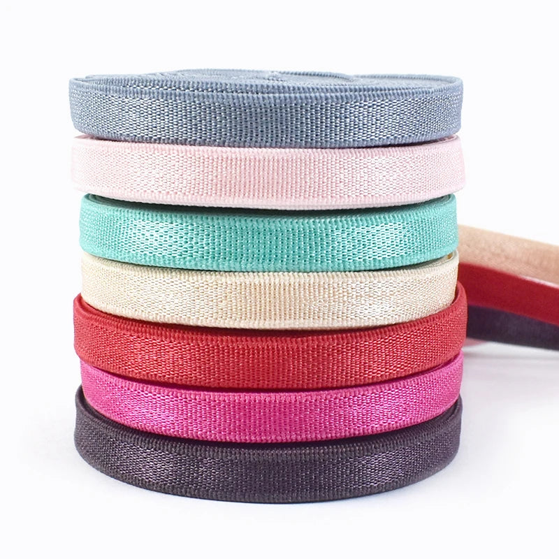 Meetee EB041 Bright DIY Sewing Clothing Accessories Underwear Belt Tape Lace Trim Nylon Elastic Bands Bra Shoulder Strap MegaBDM