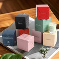 Trendy Eco-Friendly Recyclable Matte Laminated Art Paper Folder Candle Gift UV Coating Embossing Magnetic Closure Custom Logo