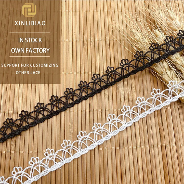 Water-soluble Polyester Embroidery Dress Children's Lace Wedding Party Dress Accessories Water-soluble Lace