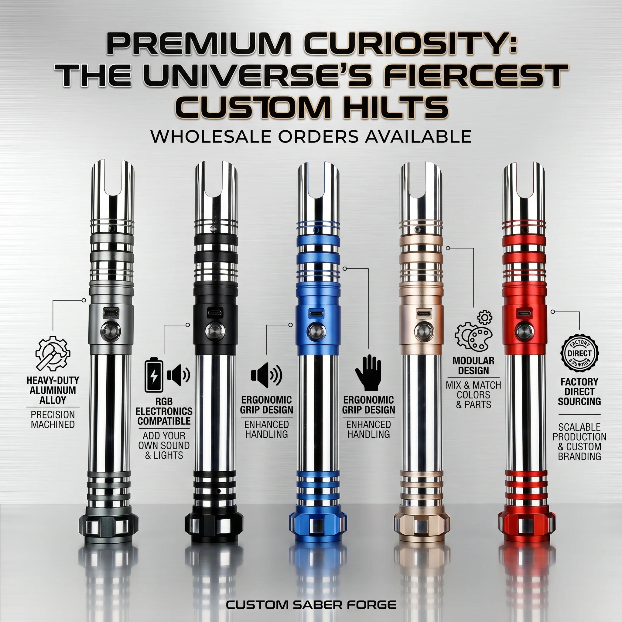 Lightsaber One-Pcs Dropshipping Smooth Swing Baselit Light Saber Infinite Color Sword Neopixel Luminous Toy Fun Collectible