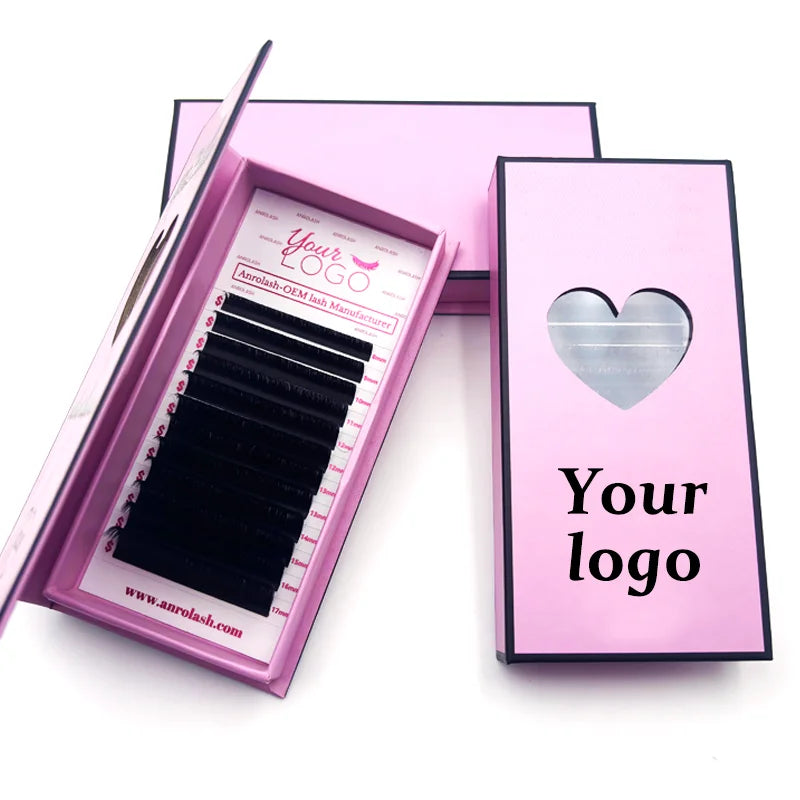 Professional Lash Suppliers Cashmere Eyelash Extensions Lash Trays Volume Trays l Lu Curl Lash Extensions