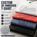 High Quality Cotton Emboss Tee Shirt Oversized Plain O Neck Mens Custom 3D Embossed Puff Printing Logo Tshirt for Men