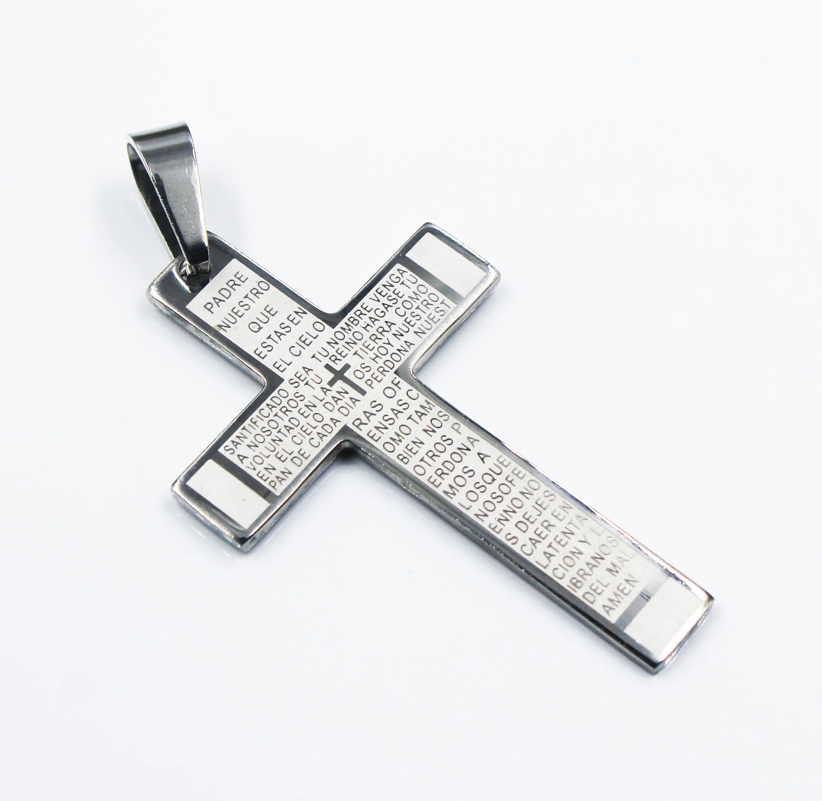 BMZ 2026 Custom Holy Writ Stainless Character Pendant 4*6cm