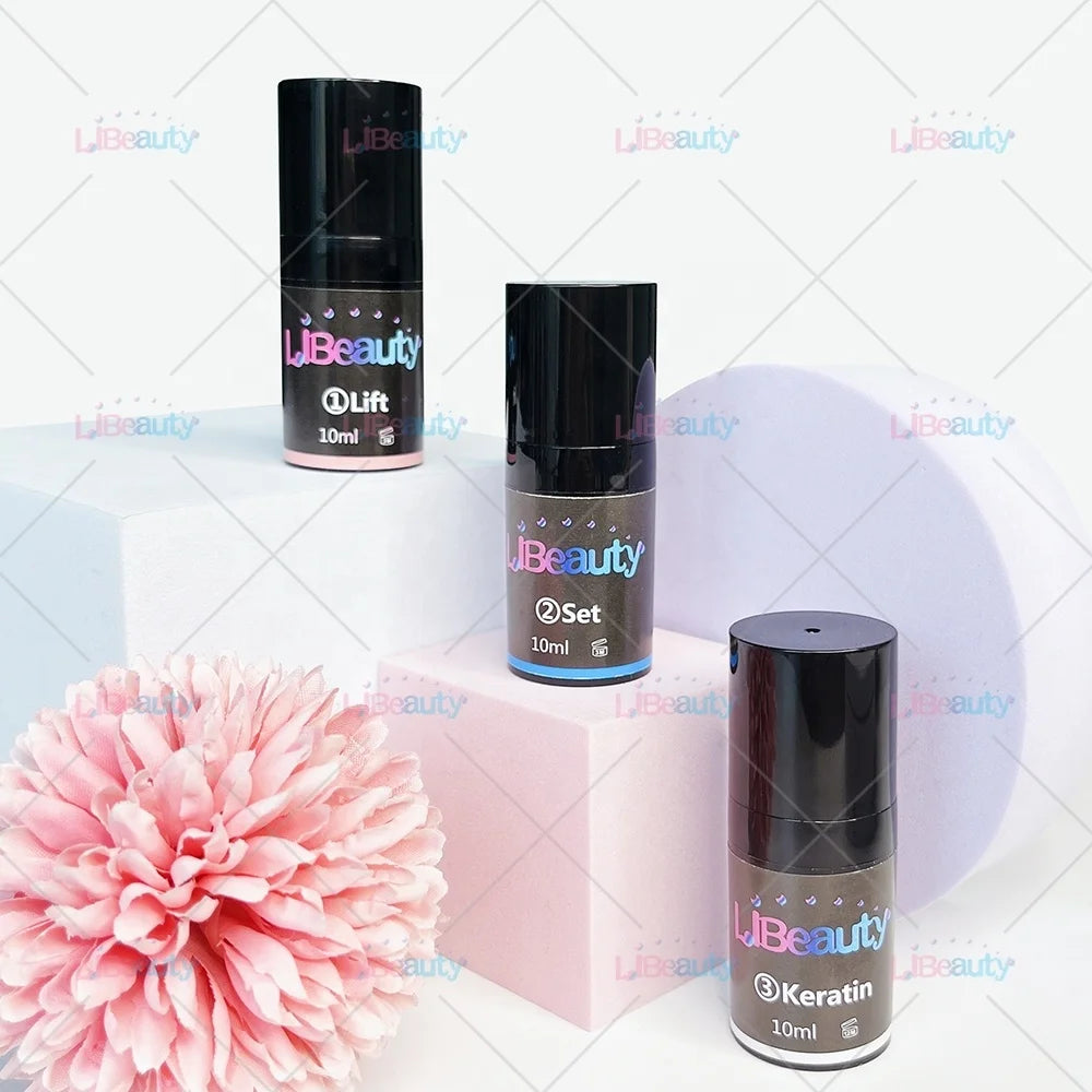 LiBeauty Hot Selling Lash Lift Lotion and After Care Serum for Salon and Home Usage With Private Label Acceptable
