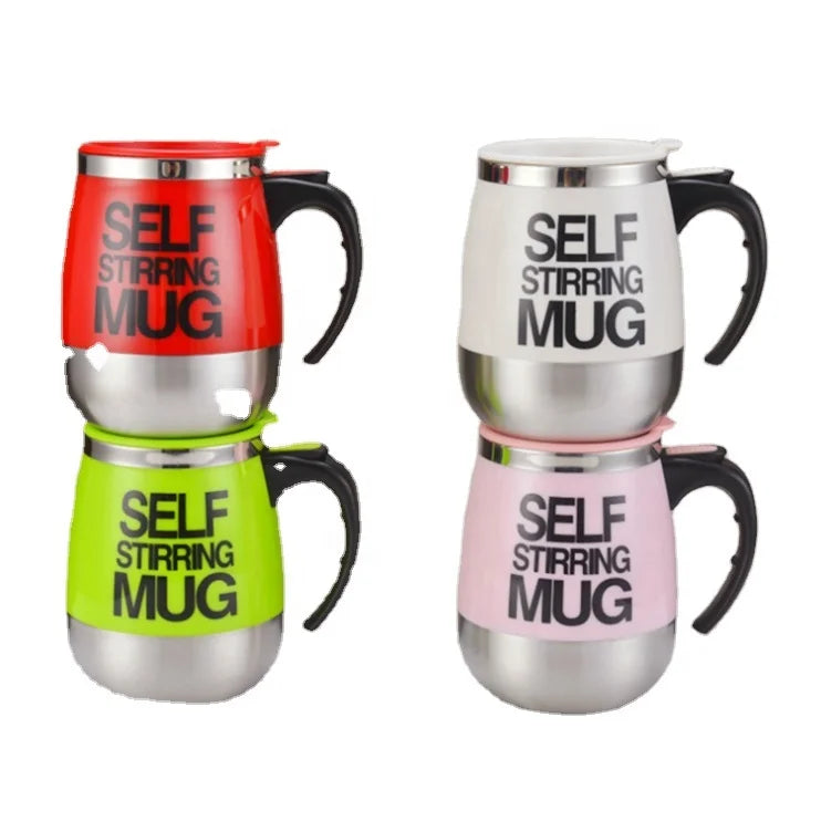 Factory Wholesale Coffee Cup Car Coffee Cup Stainless Steel Automatic Stirred Coffee Cup