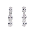 Weiman New Arrival Cubic Zirconia Crystal CZ Drop Earrings Teardrop Style Fashionable Chandelier for Women for Wedding Gifts