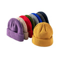 High Quality Unisex Adults Fashion Soft Ski Skull Knitted Winter Beanie Hats Warm Cuffed Travel Business 100% Acrylic Embroidery