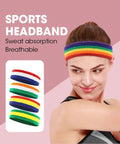 Custom Logo Running Sports Yoga Sweatband Head Headband For Women Gym