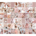 Peach Teal Wall Collage Kit Aesthetic Pictures Collage Kit for Wall Aesthetic Aesthetic Pictures for Wall Collage